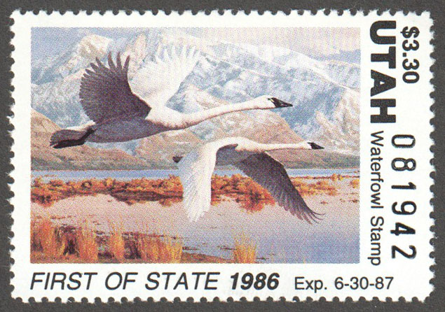 United States of America - Utah Scott 1 MNH (P224) - Click Image to Close